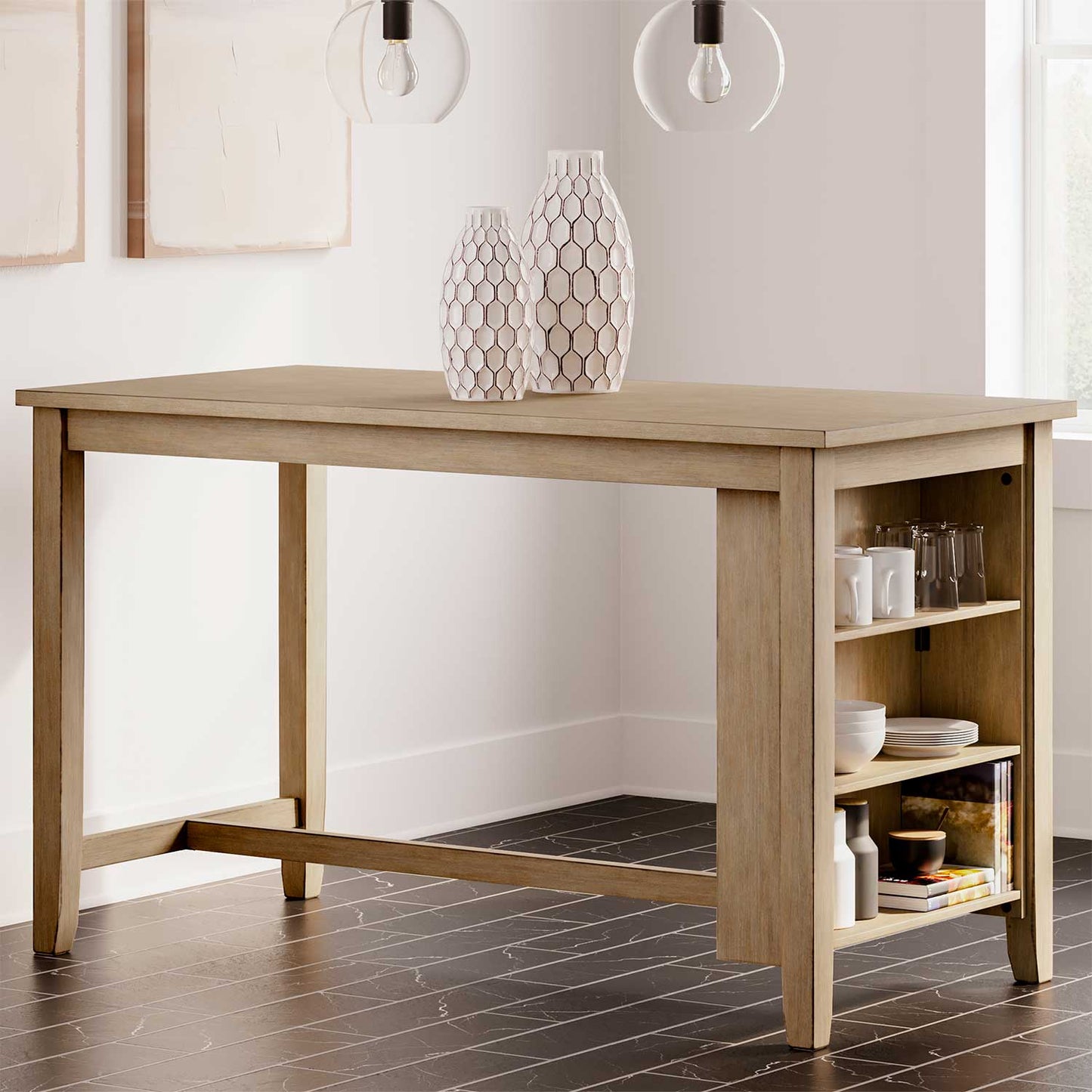 D393-13(3) - COUNTER TABLE - BLR WH