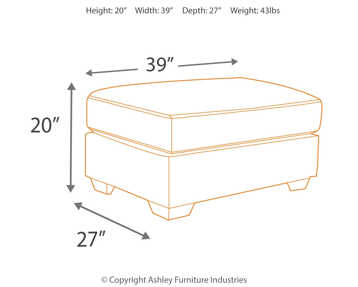 3910208 - OTTOMAN - BLR WH