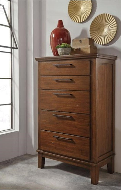 B594-46(2) - DRAWER CHEST - BLR WH