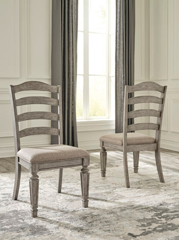D751-01(16) - DINING CHAIR - BLR WH