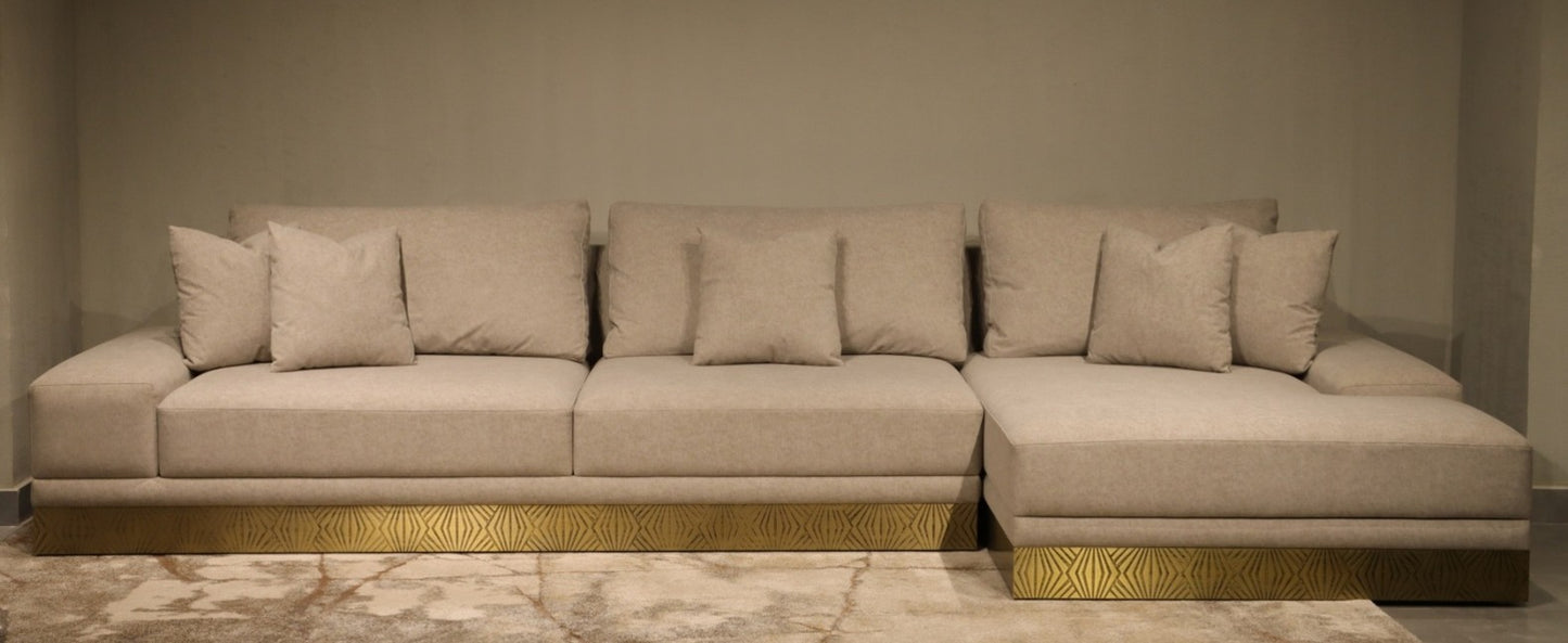 PRANA - 3 SEATER+CHAISE - HYD DASH(BESPOKE)