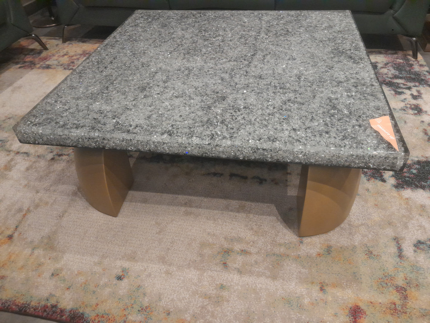 RESIN CRYSTAL - COFFEE TABLE - MDP