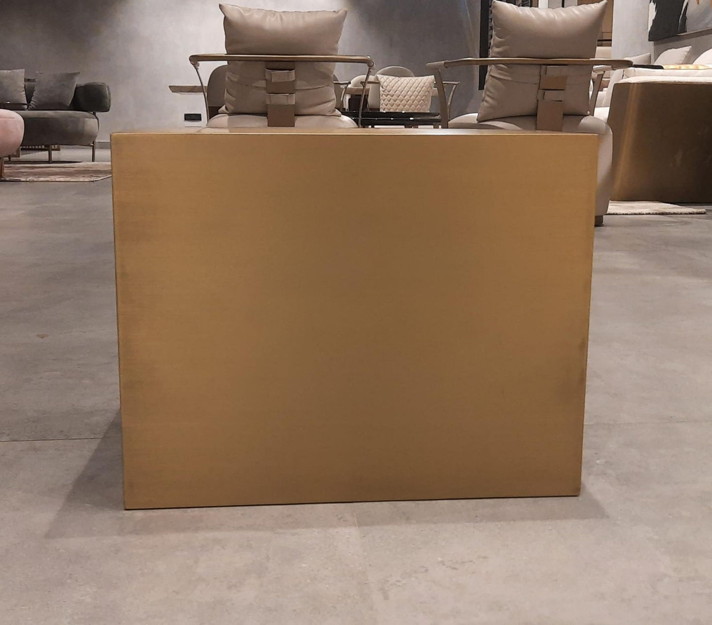 METAL CUBE - SIDE TABLE - IND DASH(BESPOKE)