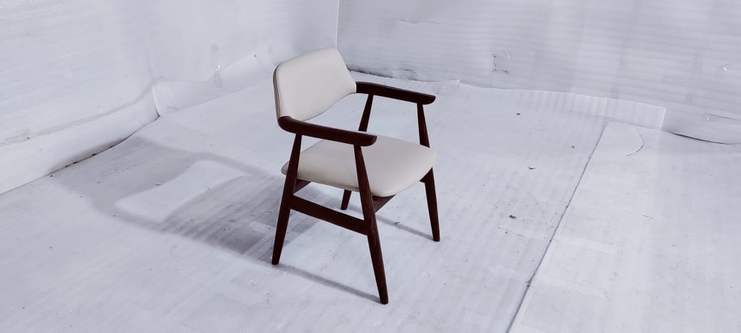 ASH-381(1) - DINING CHAIR - BLR WH