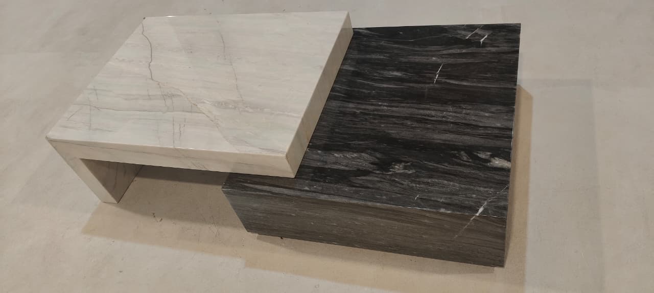 BCJ157+157A(5) - COFFE TABLE - BLR WH