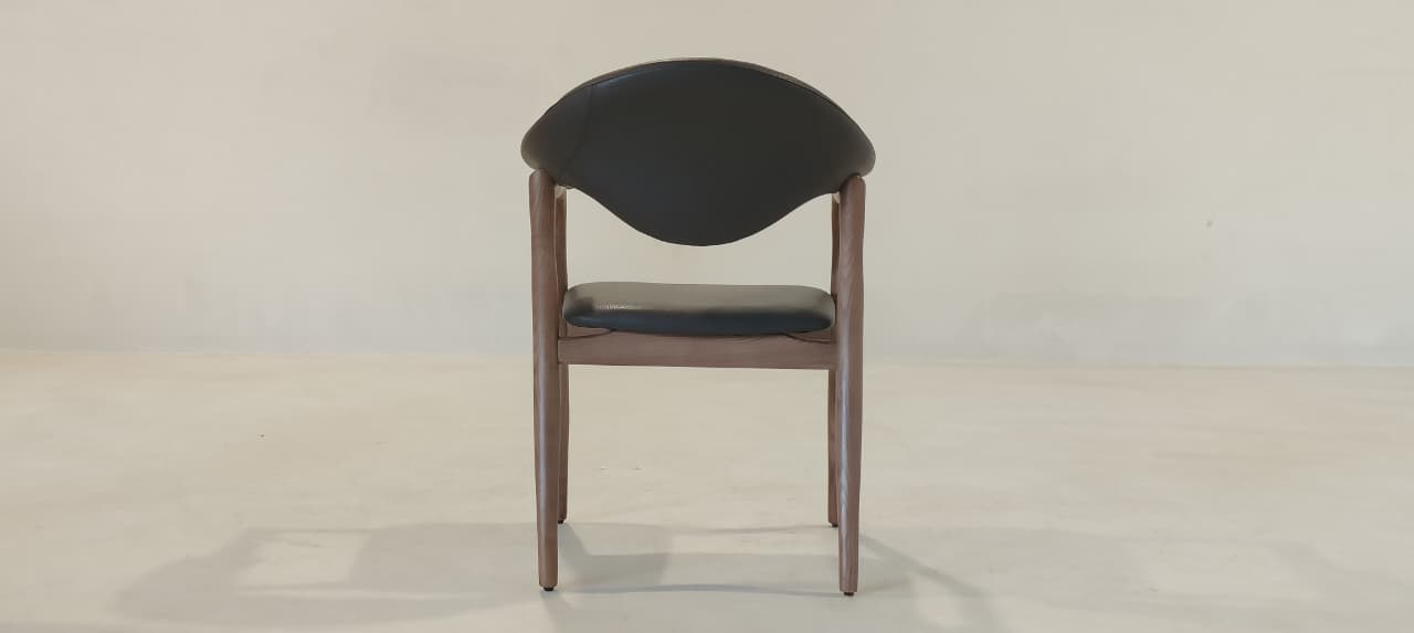 C043(3) - DINING CHAIR - BLR WH