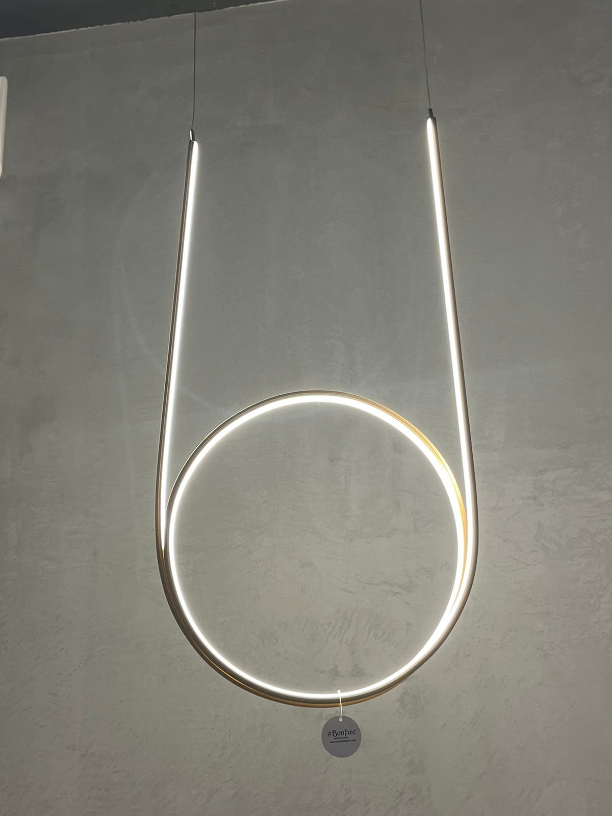 CIRCULAR LINEAR LED PENDANT(2) - CHANDELIER - HYD DASH(BESPOKE)