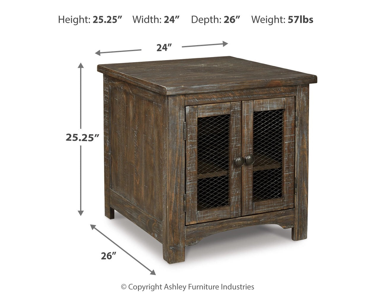 T446-3 - END TABLE - BSK