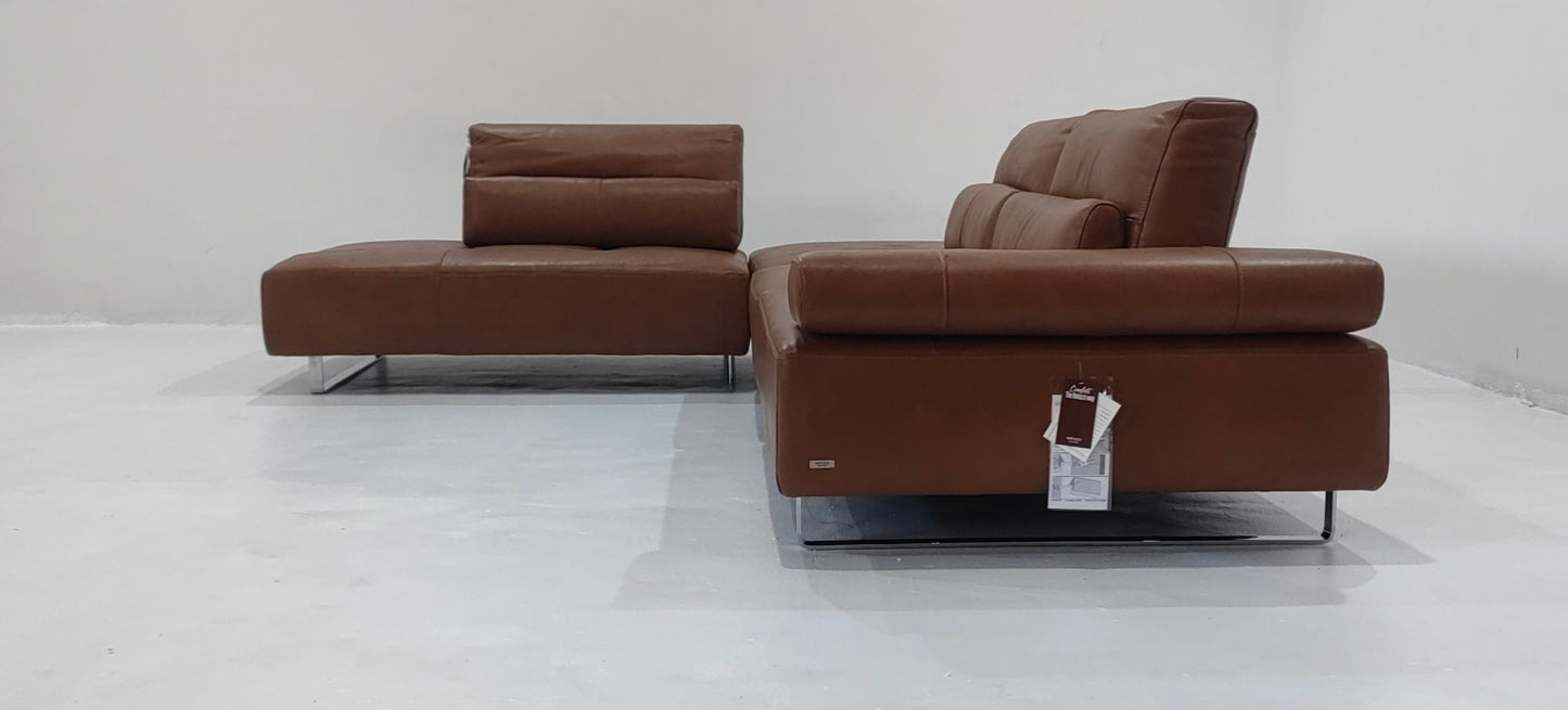 B726-002+001+229+072-14 - CORNER SOFA - BLR WH