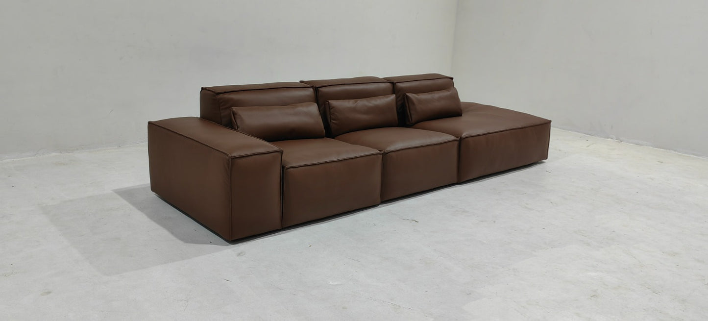 AW2301-D - 3 SEATER RECLINER(ELECTRIC) - BLR WH