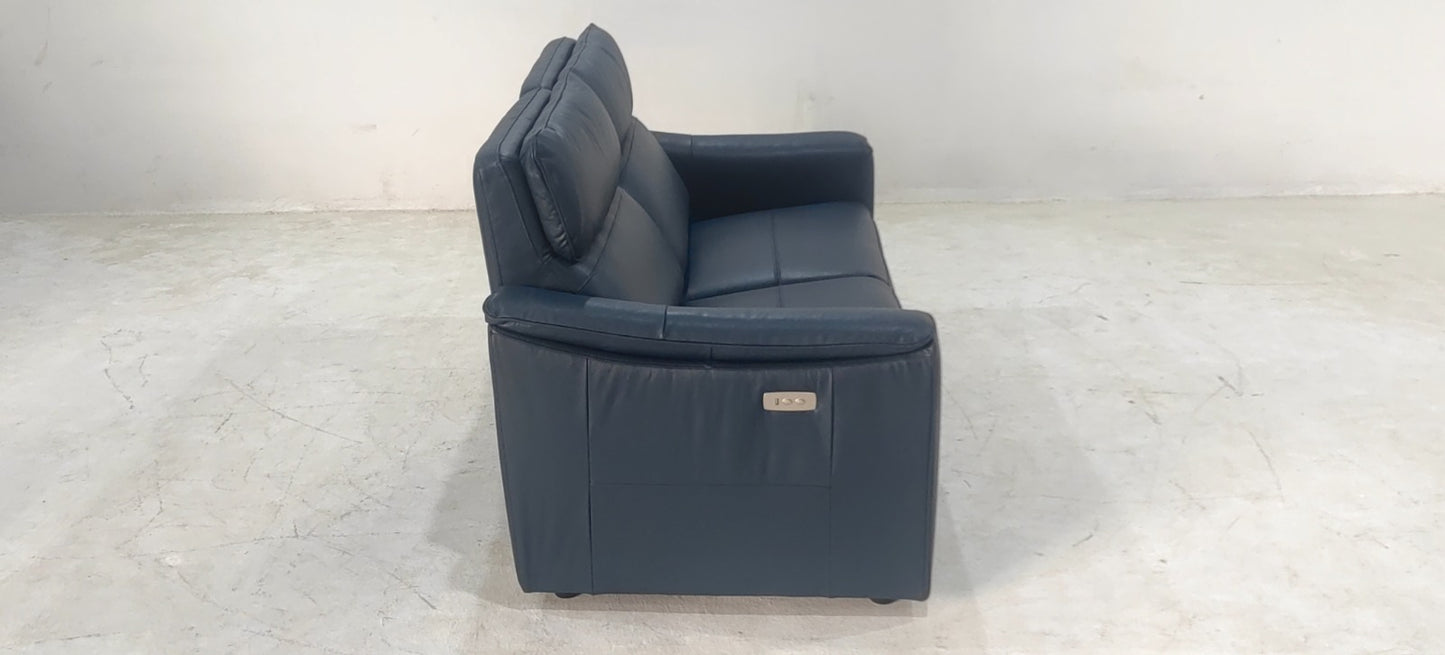 KM.5035(2) - 3 SEATER RECLINER(ELECTRIC) - BLR WH