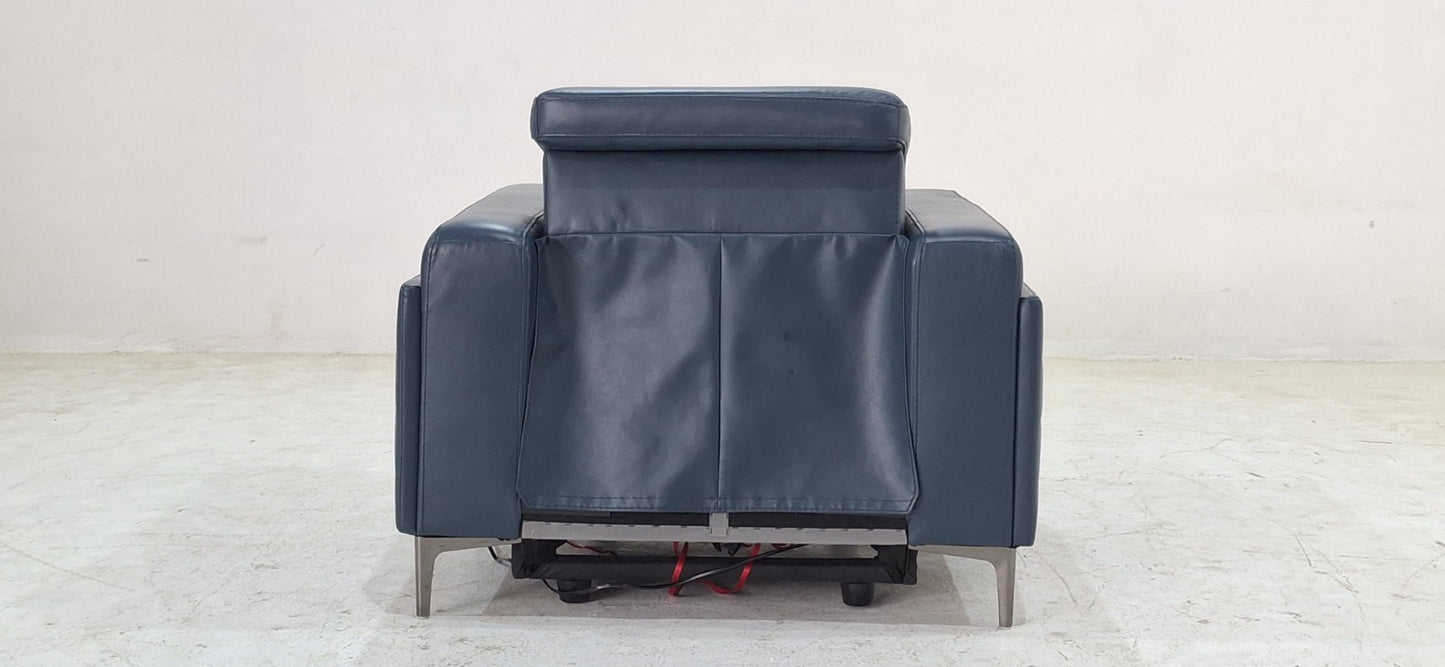 KF.825B - 1 SEATER RECLINER(ELECTRIC) - BLR WH