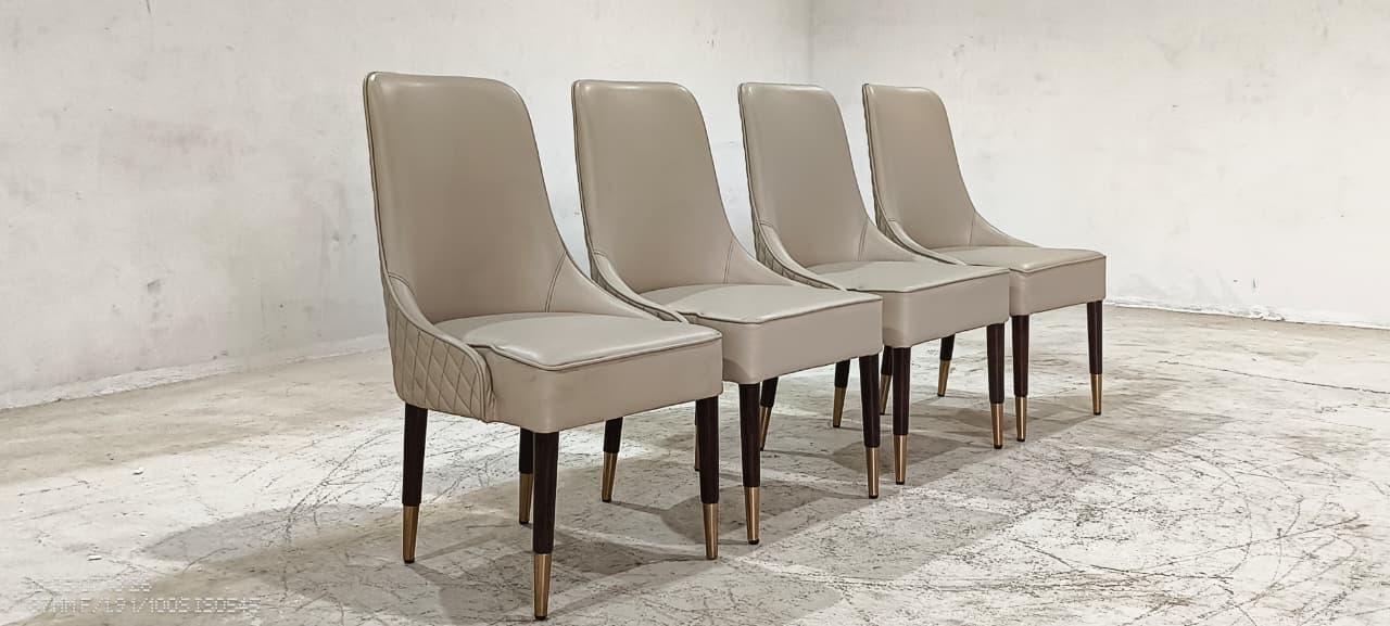 VERSACHE-DC(4) - DINING CHAIRS - BLR WH