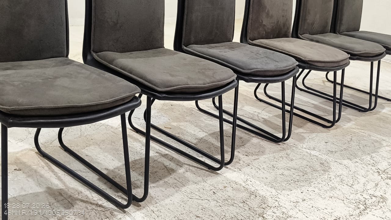 VD6308(6) - DINING CHAIR - BLR WH