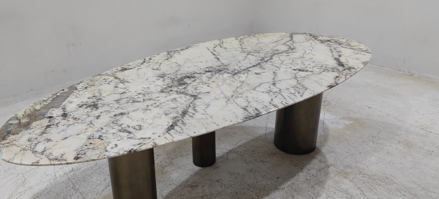 2008-DT - DINING TABLE - BLR WH