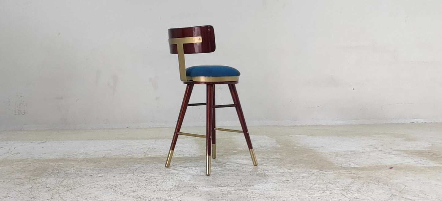 CHAPLIN - BAR STOOL - BLR WH