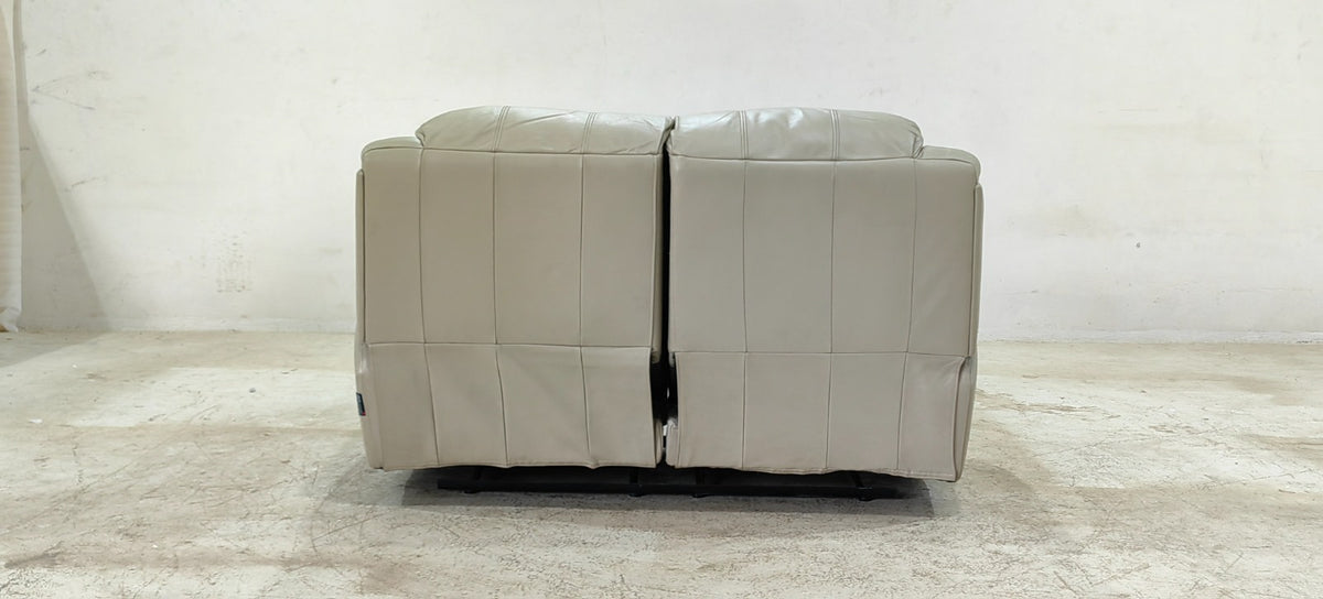 1238-M5652(1) - 2 SEATER RECLINER(MANUAL) - BLR WH