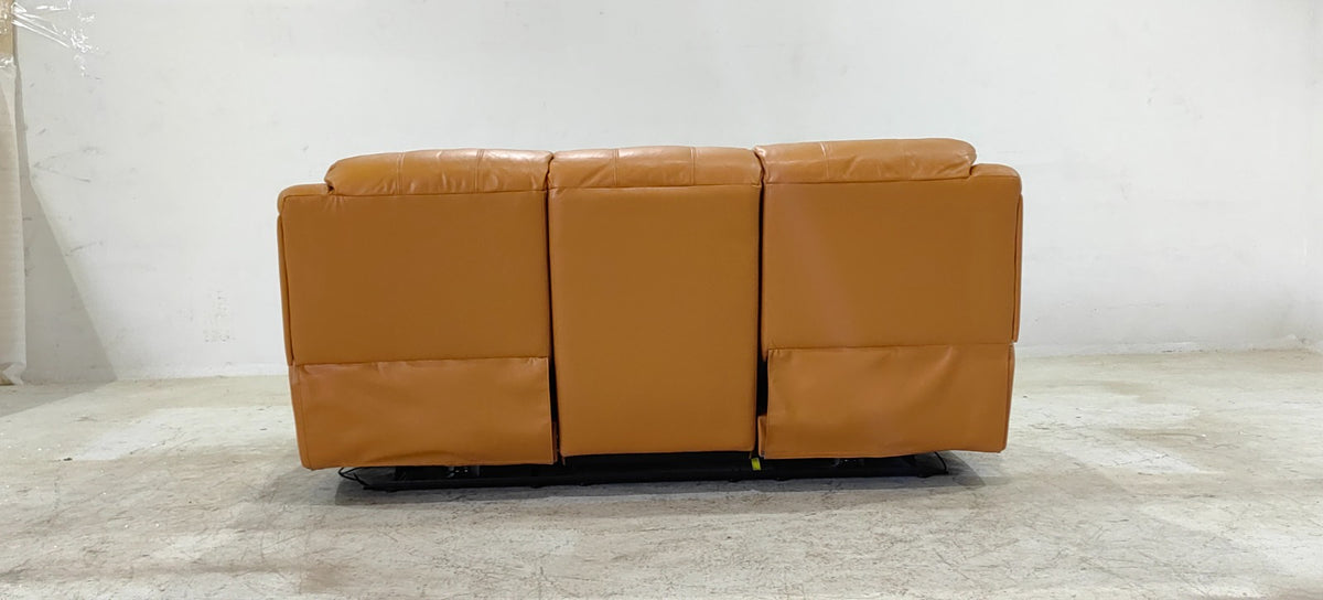 1238-M5658(4) - 3 SEATER RECLINER(ELECTRIC) - BLR WH