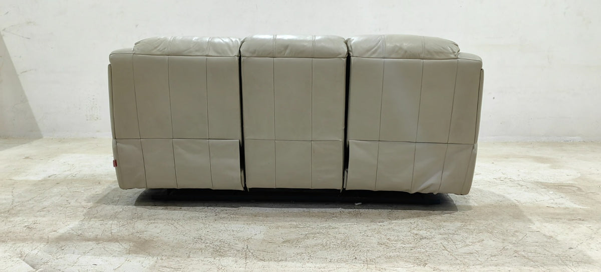 1238-M5652 - 3 SEATER RECLINER(MANUAL) - BLR WH