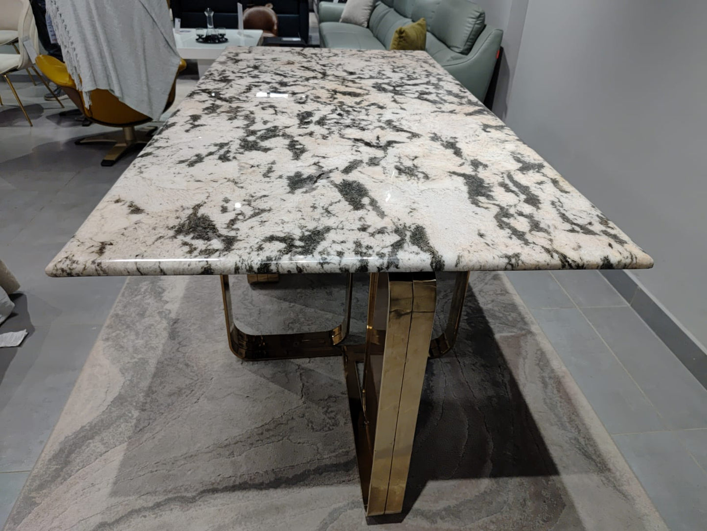 DT-02 - DINING TABLE - BLR WH