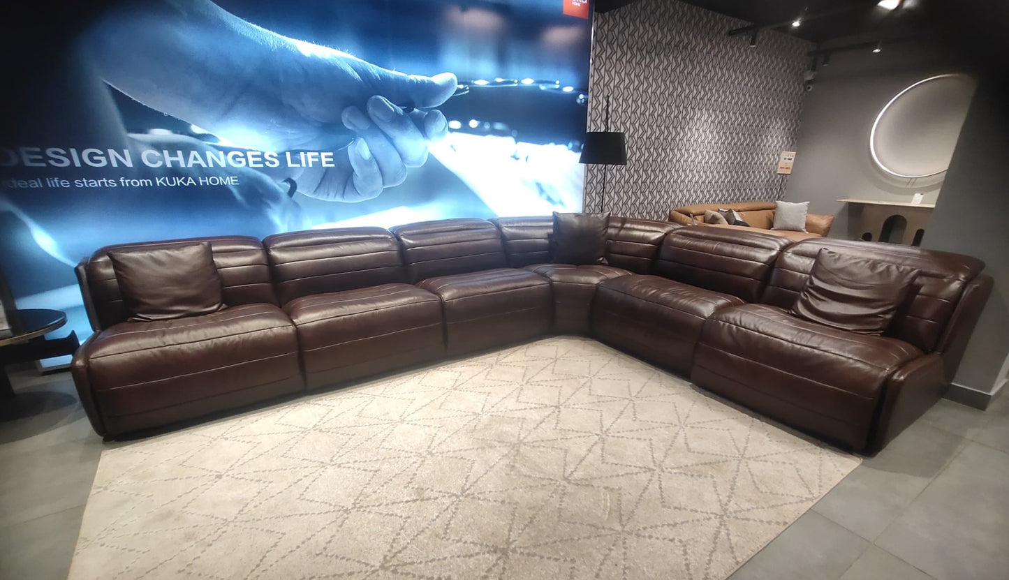 KM.6107 - 6 SEATER RECLINER(ELECTRIC) - BH