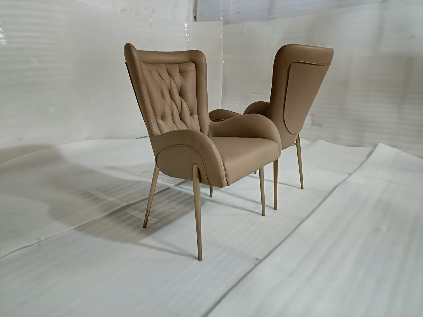 CH-437(2) - DINING CHAIR - BLR WH
