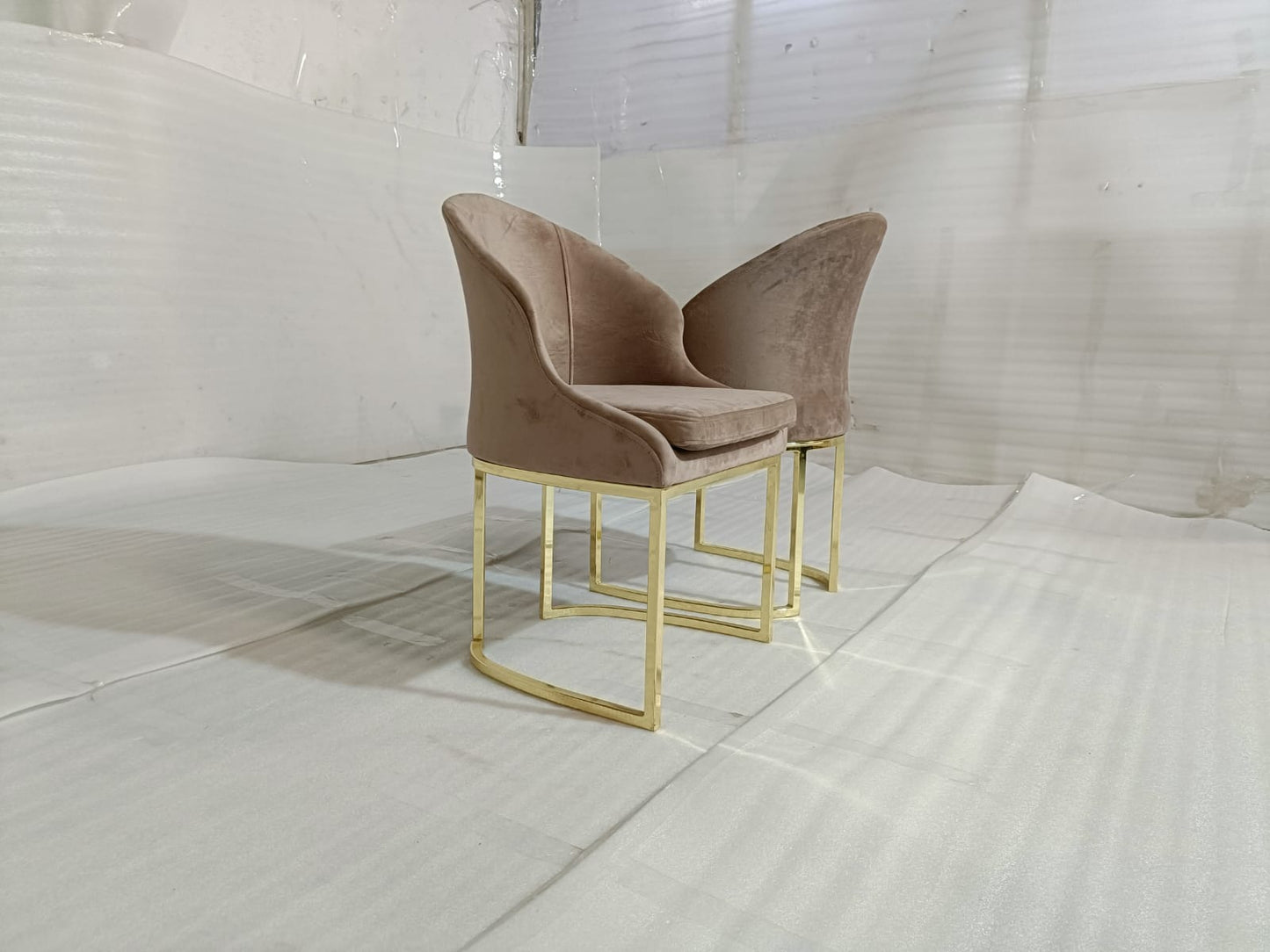 CLOWER(2) - DINING CHAIR - BLR WH