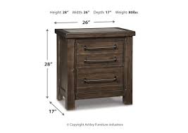 B633-92(3) - NIGHT STAND - BLR WH