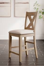 D393-124(13) - BAR STOOL - BLR WH