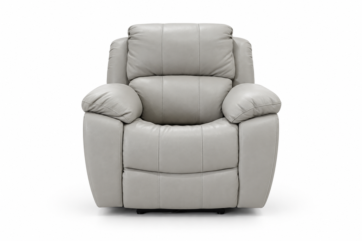 1238-M5652(1) - 1 SEATER RECLINER(ELECTRIC) - BLR WH