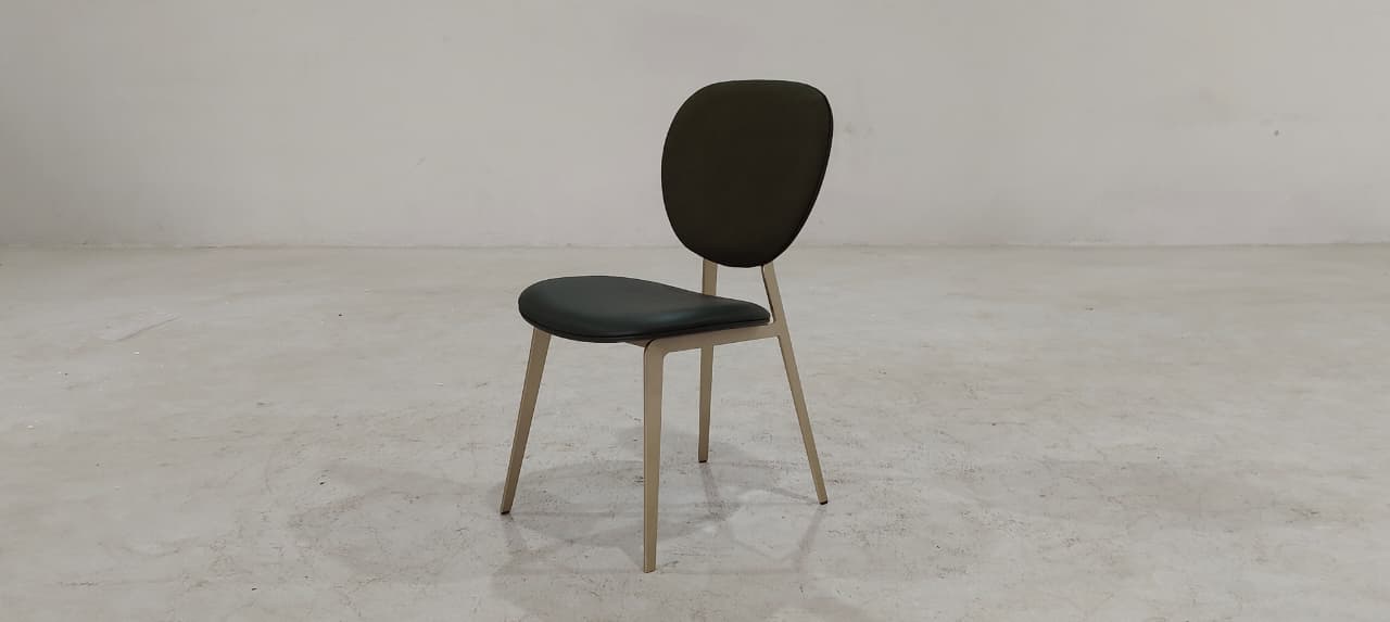 Y166(3) - DINING CHAIR - BLR WH