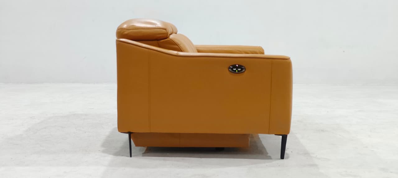 KM.5012(2) - 2 SEATER RECLINER(ELECTRIC) - BLR WH