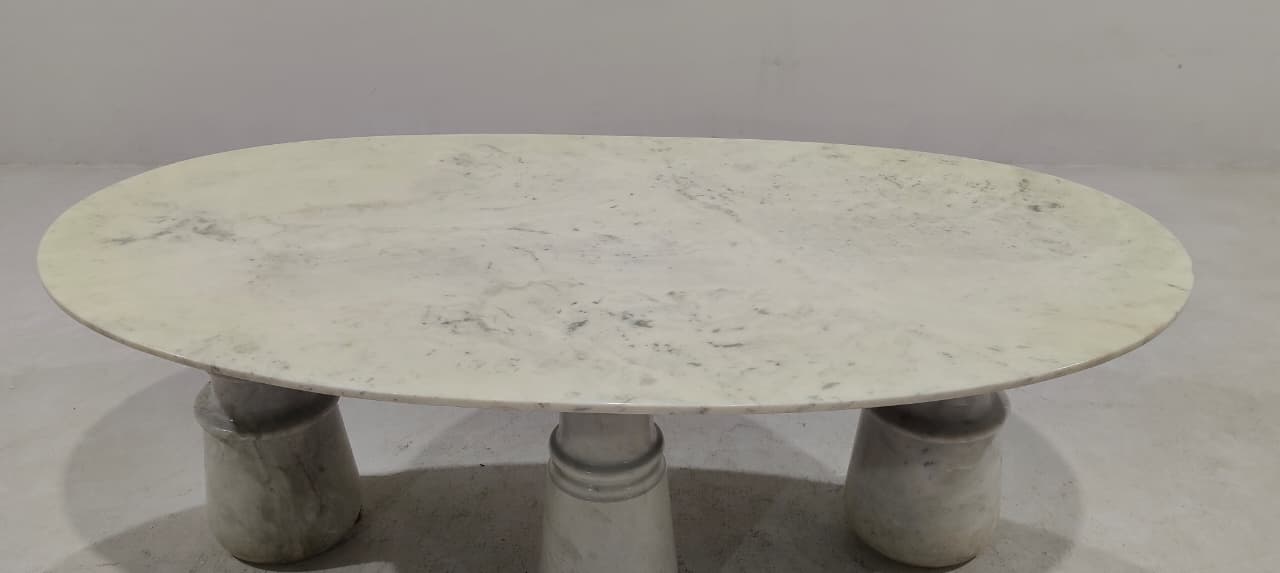 TRIO(3) - DINING TABLE - BLR WH
