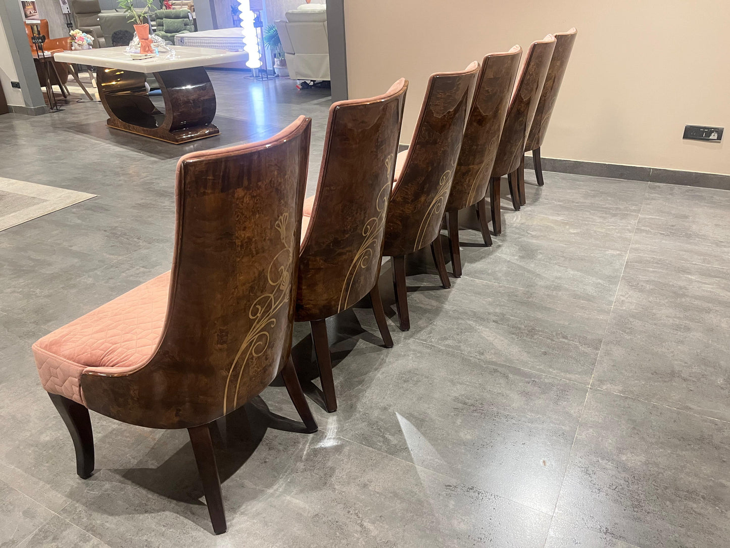CRESCENT(1) - DINING CHAIR - BLR WH