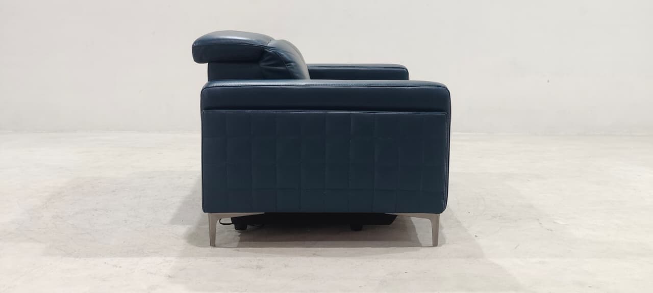 KF.825B - 2 SEATER RECLINER(ELECTRIC) - BLR WH