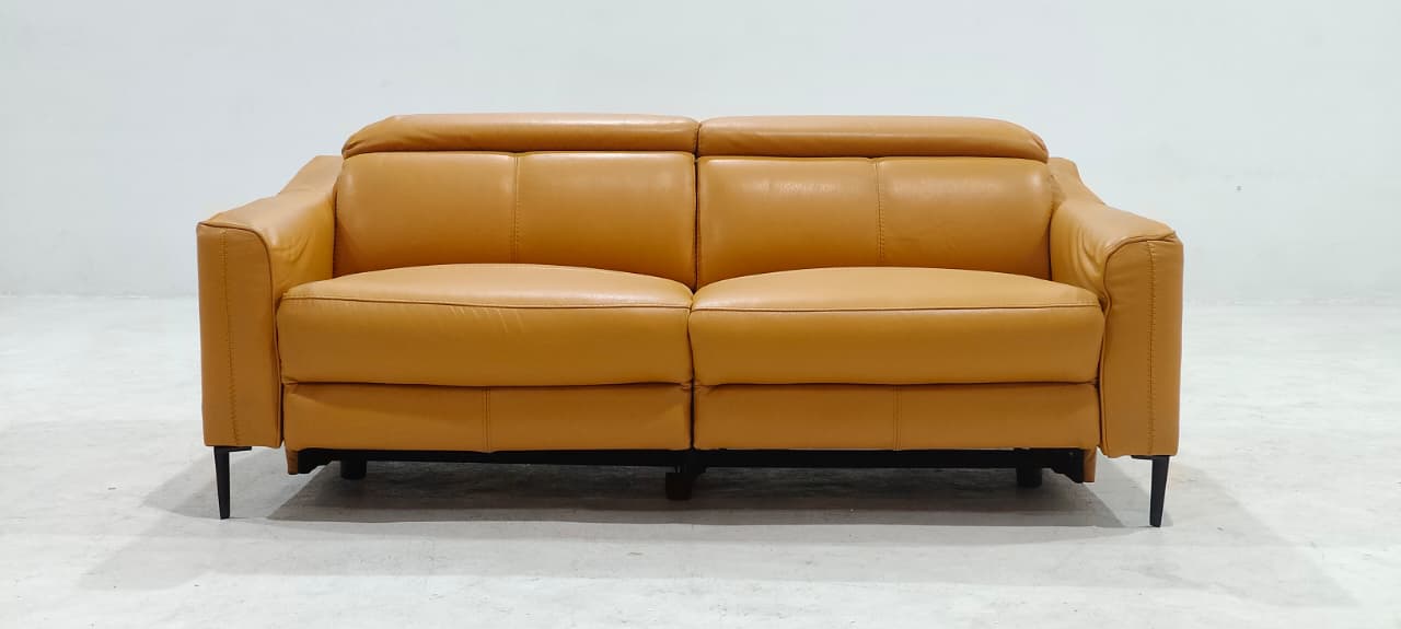 KM.5012(4) - 3 SEATER RECLINER(ELECTRIC) - BLR WH