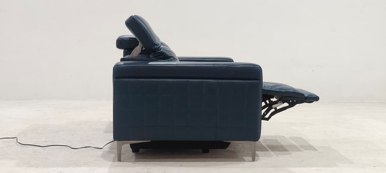 KF.825B - 2 SEATER RECLINER(ELECTRIC) - BLR WH