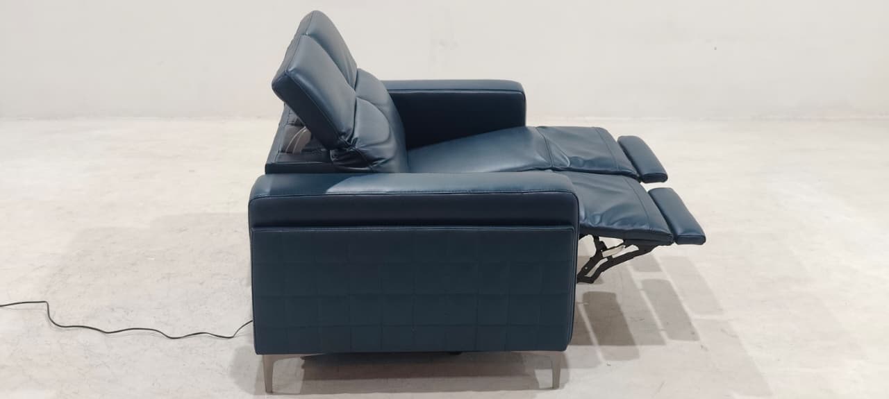 KF.825B - 2 SEATER RECLINER(ELECTRIC) - BLR WH