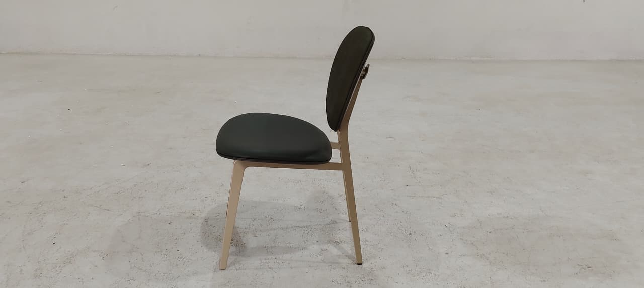 Y166(3) - DINING CHAIR - BLR WH