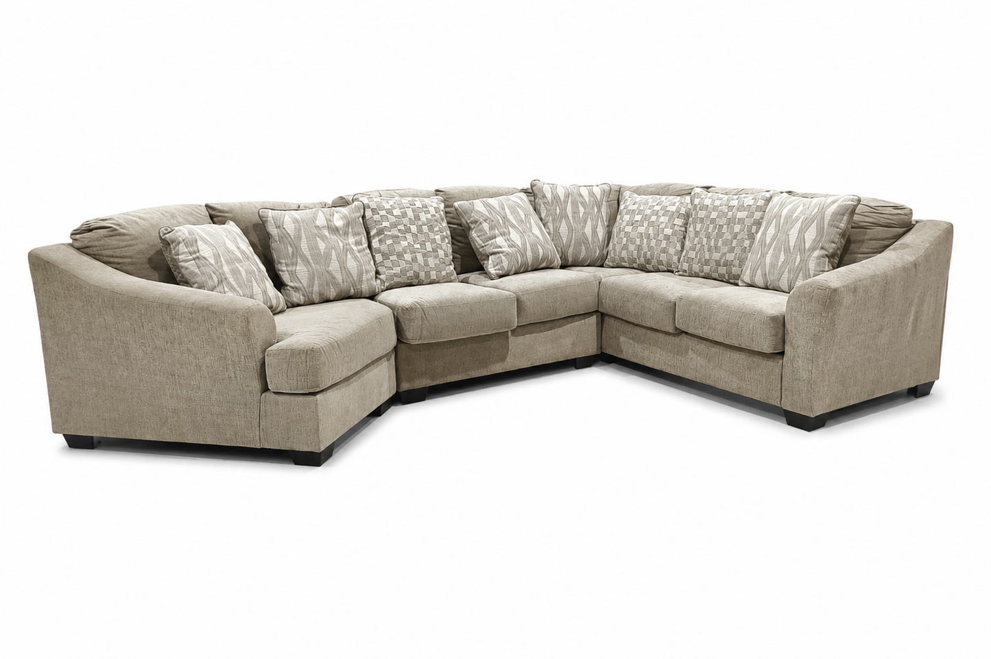 5270534+49+76(2) - CORNER SOFA - BLR WH