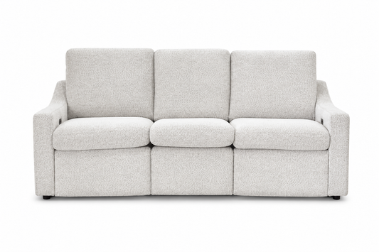 55113M - 3 SEATER RECLINER(ELECTRIC) - BLR WH