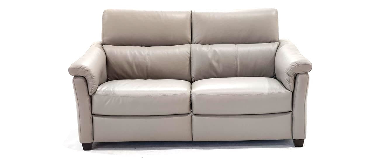 C068-N50+N52-A0BK(3) - 2 SEATER RECLINER(ELECTRIC) - BLR WH