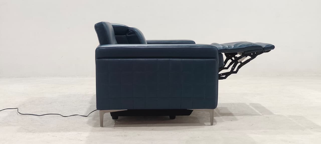 KF.825B - 2 SEATER RECLINER(ELECTRIC) - BLR WH