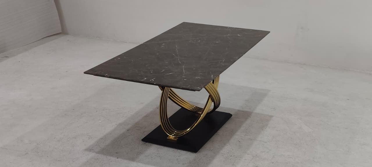 931-IP - DINING TABLE - BLR WH