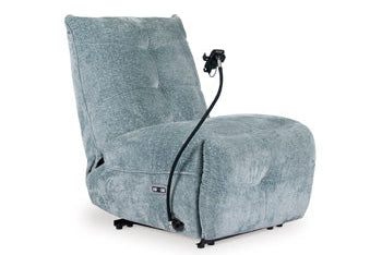 7417006(6) - 1 SEATER RECLINER(ELECTRIC) - BLR WH