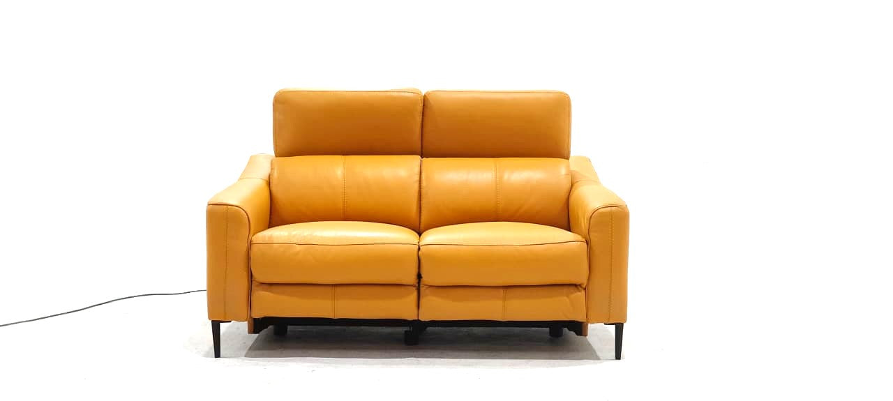 KM.5012(2) - 2 SEATER RECLINER(ELECTRIC) - BLR WH