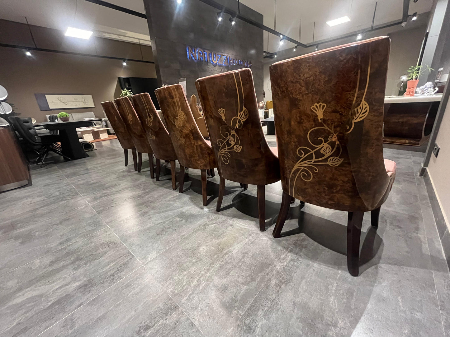 CRESCENT(1) - DINING CHAIR - BLR WH