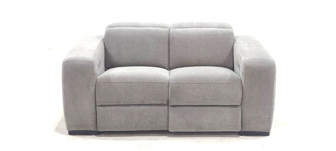 KM.213HM - 2 SEATER RECLINER(ELECTRIC) - BLR WH