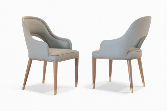 836(3) - DINING CHAIR - BLR WH
