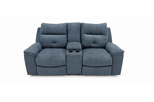 8670494 - 2 SEATER+CONSOLE RECLINER(MANUAL) - OUTLET